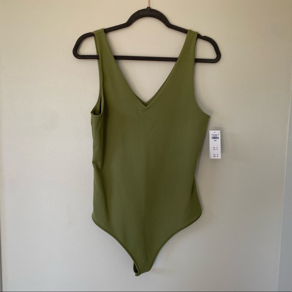 NWT. Abercrombie & Fitch double layered bodysuit